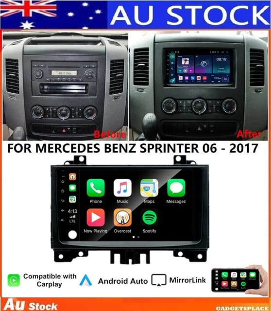 For Mercedes Benz Sprinter 06 2017 Android 13 Car Stereo Radio GPS