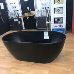 New Matt black bath Freestanding 1600 bathroom bath tub sale RRP$2125 ...