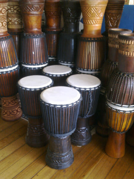 Djembe Drum Tribal and Africa 50cm, 60cm and 65cm Hand Drumming ...