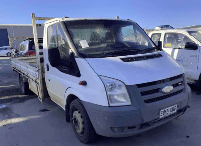 Wrecking Ford Transit Ute Cab Chassis With Steel Tray 