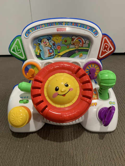 fisher price driving car