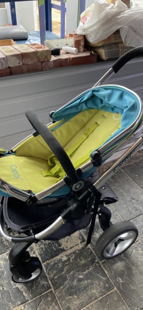 icandy turquoise pram