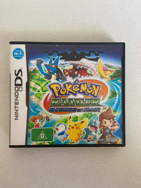 Pokemon Ranger: Shadows of Almia DS Game (Complete w/ Manual) | Video ...