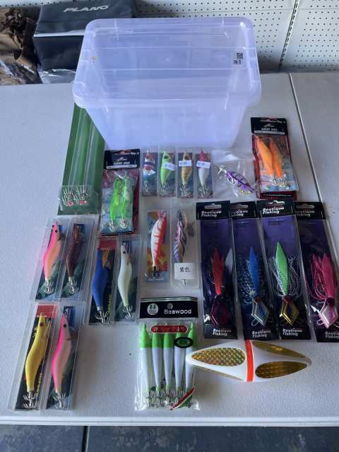 Fishing tackle box for squid, Fishing, Gumtree Australia Manningham Area  - Doncaster East