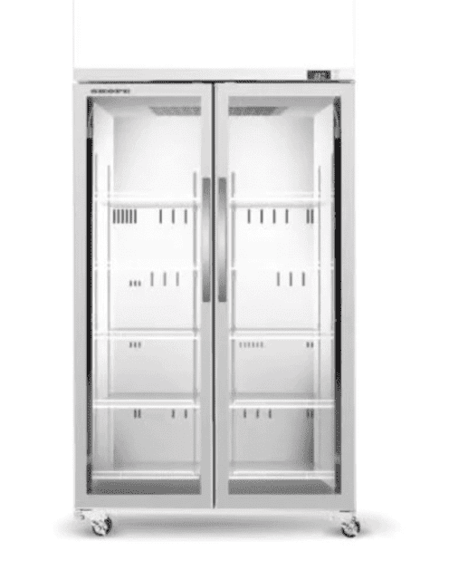 Skope TCE1000N EziCore 2 Door Upright Display Fridge Rent or Buy