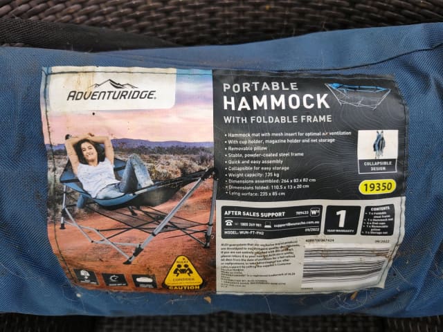 Adventuridge 2024 portable hammock