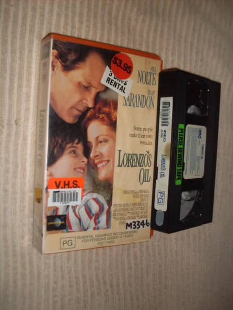 VHS Lorenzos Oil Nick Nolte | CDs & DVDs | Gumtree Australia Adelaide ...