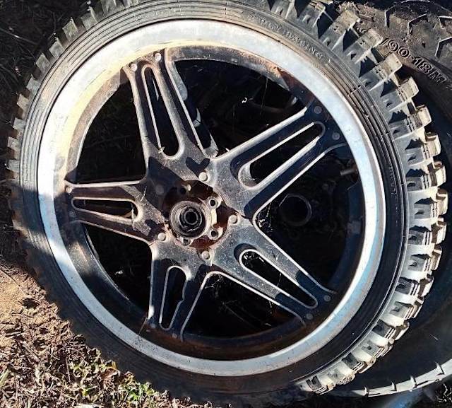 HONDA CX500 CX 500 FRONT RIM FRONT WHEEL AS SHOWN Motorcycle