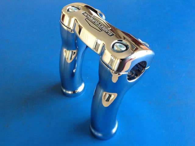 HARLEY DAVIDSON SOFTAIL NEW CHROME 4 INCH RISERS MULTIFIT | Motorcycle ...