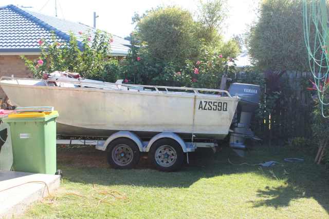 Custom 4.5m Alloy Cat Boat | Tinnies & Dinghies | Gumtree Australia ...