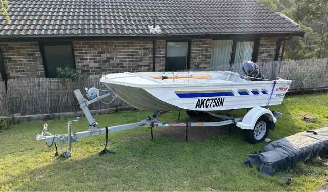 STACER 370 PROLINE Aluminium V-Nose Punt Great Condition | Tinnies ...