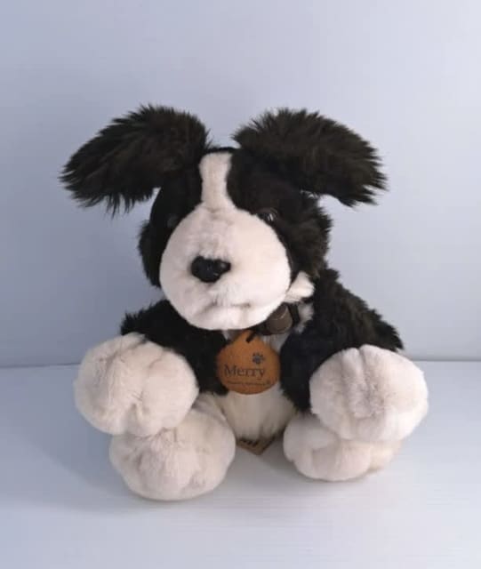 Keel Toys Simply Soft Collection Border Collie Dog Merry Plush Toy ...