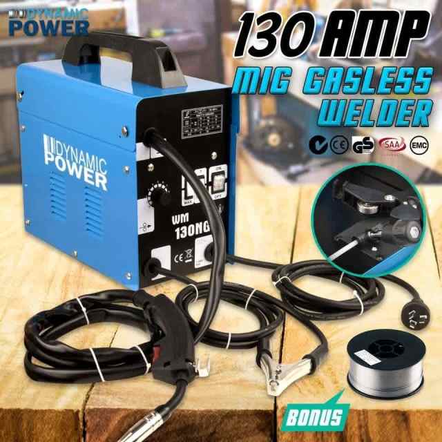 MIG Gasless Welder + Wire Portable Welding Machine 130Amp Power Tools