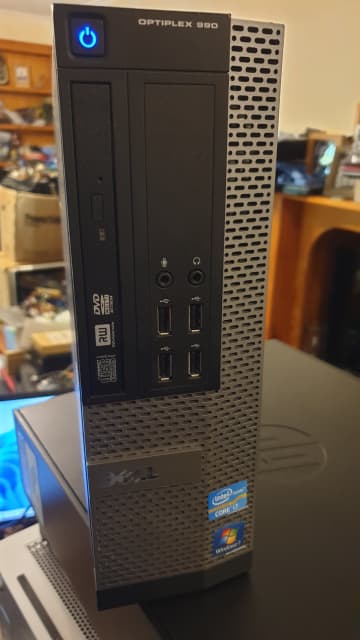 Dell OptiPlex 990 Mini Tower PC, Intel Quad-Core i7-2600 3.4GHz