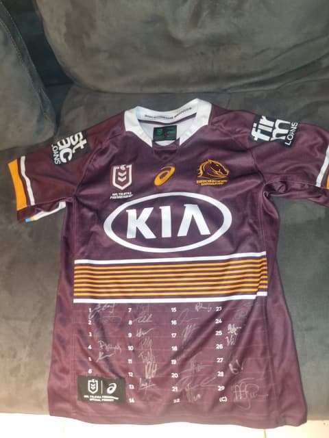 Buy 2021 Brisbane Broncos NRL Away Jersey – Mens - Queensland Jerseys