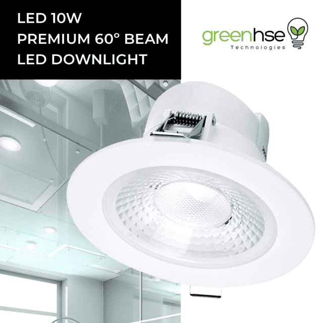 LED 10W PREMIUM ANTIGLARE DIMMABLE 90MM DOWNLIGHT FROM 11 PLUS GST