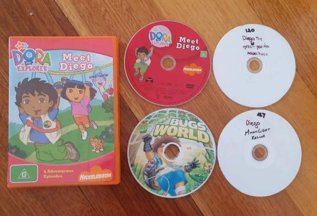 Diego DVDs Go Diego Go Dora The Explorer Nickelodeon | Other Baby ...