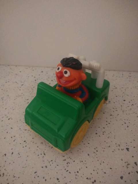 1993 Sesame Street Tyco Playtime Ernie Toy Car - Toys - Indoor in ...