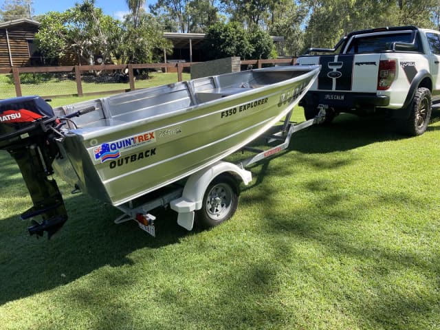 2022 quintrex f350 outback explorer | Tinnies & Dinghies | Gumtree ...