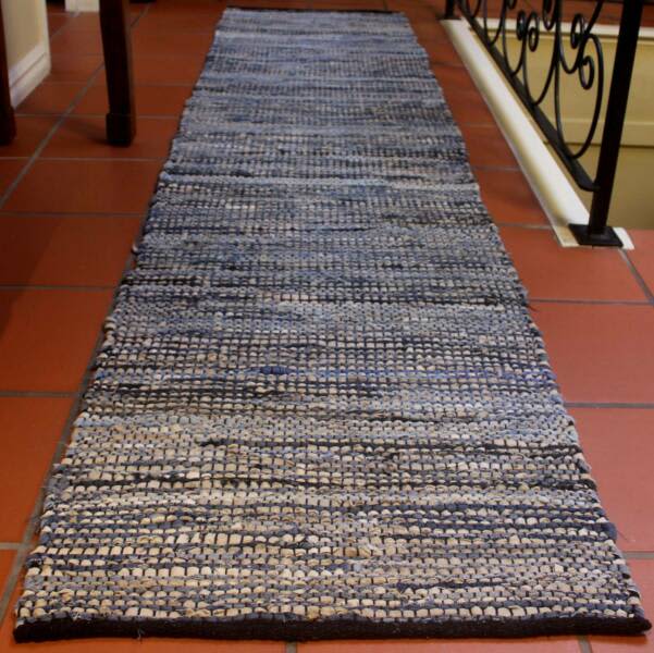 Denim Jute Hall Runner Rug * 3 .2 m x 0. 68 m * BRAND NEW Rugs & Carpets Gumtree Australia