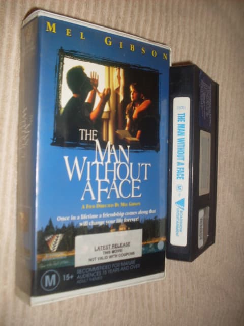 VHS The Man without a Face Mel Gibson Clam Shell | CDs & DVDs