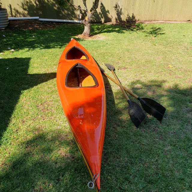 Canoe / Kayak two person, appox 14 feet Kayaks & Paddle Gumtree