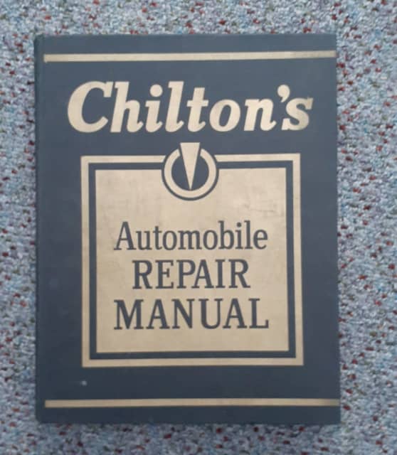Chiltons Automobile Repair Manual Original Vintage Rare Other