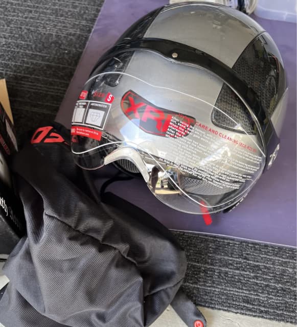 Motorcycle helmet Motorcycle & Scooter Parts Gumtree Australia Gold