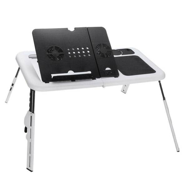 Foldable Study Laptop Stand Desk Lap Bed Table Tray Sofa Computer