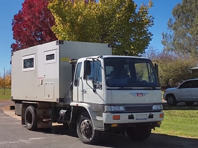 Hino FT 4x4 Motorhome, Expedition Truck, only 41,000 kms! 6-speed man ...