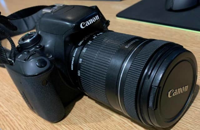 Canon 600D with EFS 18-135mm MACRO 0.45m/1.5ft image stabilizer Lens ...