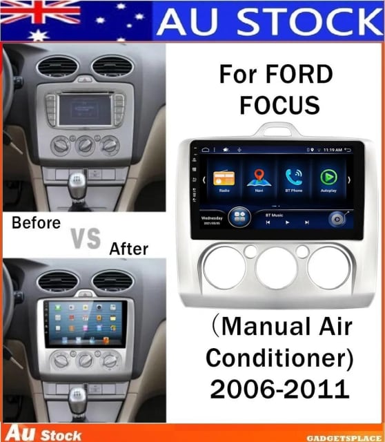 For Ford Focus 2004 2014 9 Android Stereo GPS Radio BT Head unit