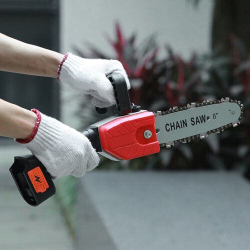 8 Cordless Electric Chainsaw Mini One Hand Wood Cutter Saw 2X Bat Power Tools Gumtree