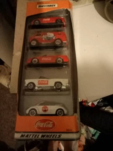 coca cola collectible matchbox cars