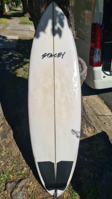 Stacey bullet twin Surfboard 29.6 ltrs | Surfing | Gumtree Australia