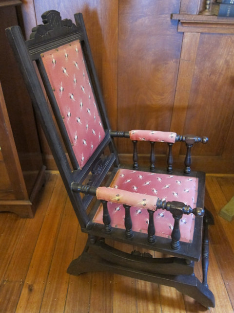 Antique Platform Rocking Chair - Armchairs in Aspendale VIC | Gumtree ...