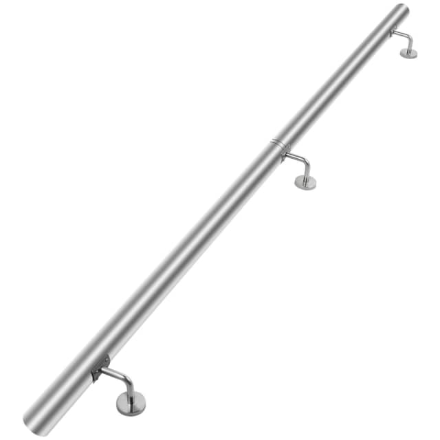 Stair Handrail Stainless Steel 6ft Stair Rail Handrail Wall Mounted ...
