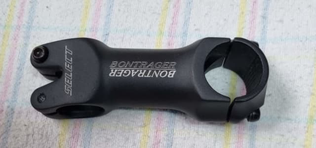 Bontrager Select Road Bicycle Stem Aluminum Black 100mm 31.8.mm 1