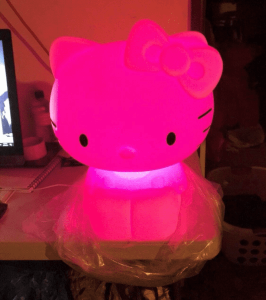 Hello Kitty 16 colour Led lamp In Box Table & Desk Lamps Gumtree