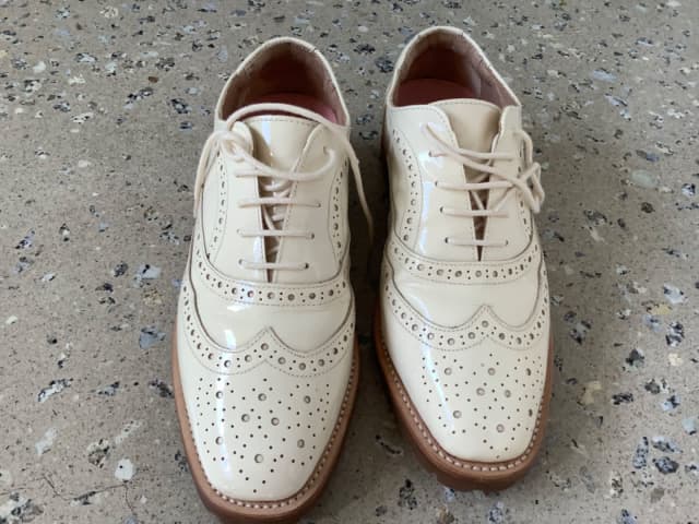 BARED footwear cream leather brogues | Women's Shoes | Gumtree ...