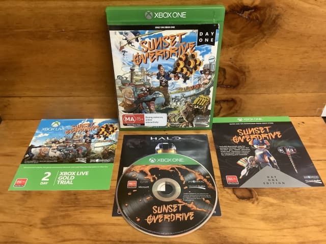 Sunset Overdrive Day One Edition Unboxing!! (Xbox One) 