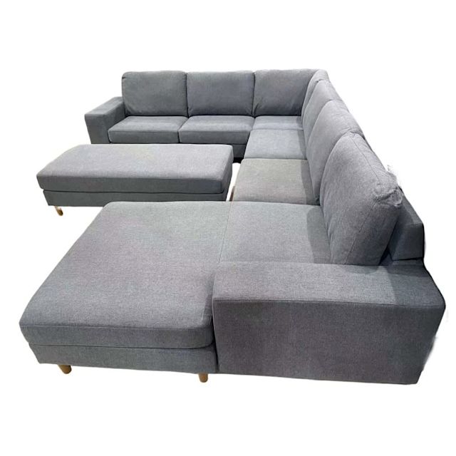 SOLUTION CORNER WITH OTTOMAN Sofas Gumtree Australia Knox Area