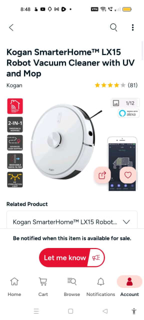 lx15 robot vacuum cleaner