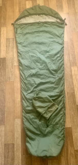 ARMY CADET SLEEPING BAG SYSTEM -7 DEGREES CAMPNG FIELD EXERCISE WATER  RESISTANT