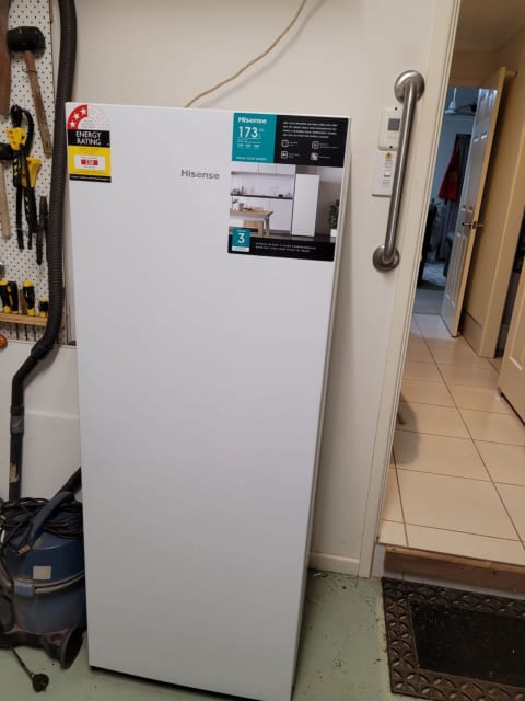 hisense 173 litre freezer