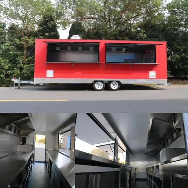 Last minute SALE 7 meters food van food trailer cart truck caravan