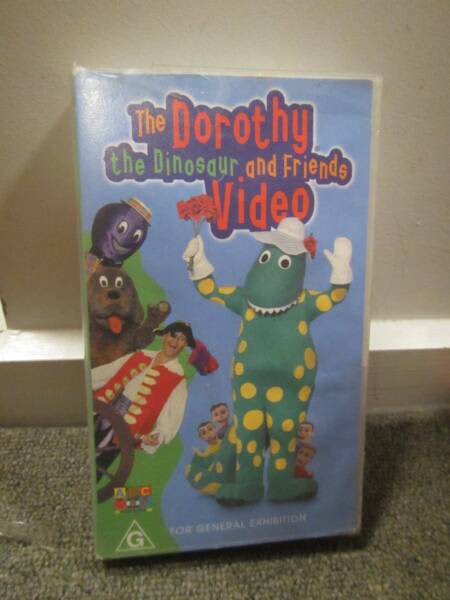 dorothy dinosaur the wiggles video - kids VHS tv show - CDs & DVDs in ...