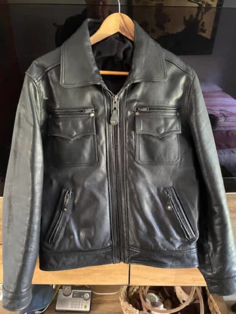 Scholt nyc Leather Jacket | Jackets & Coats | Gumtree Australia Wyong ...