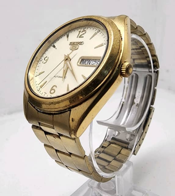 vintage gents seiko 5 wrist watch automatic 7s26-0060 day date | Watches |  Gumtree Australia Gold Coast City - Highland Park | 1307462477