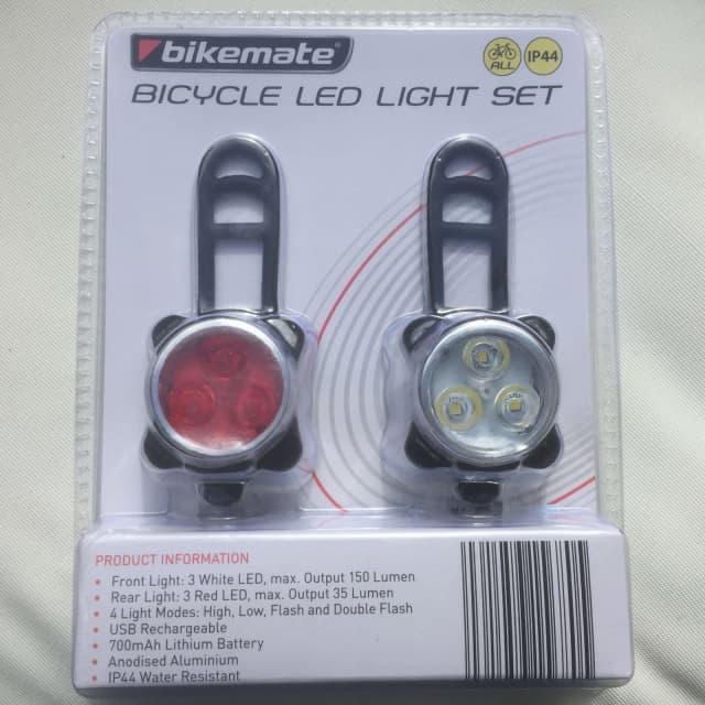 Bikemate led bike light sales set